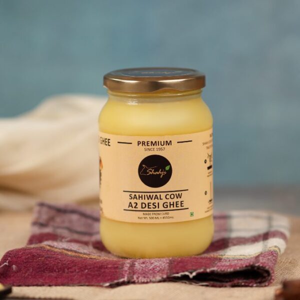A2 Desi Sahiwal Cow Ghee