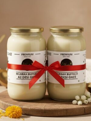 Murrah Buffalo Ghee 2 Litre Combo Pack - 1 Ltr X 2